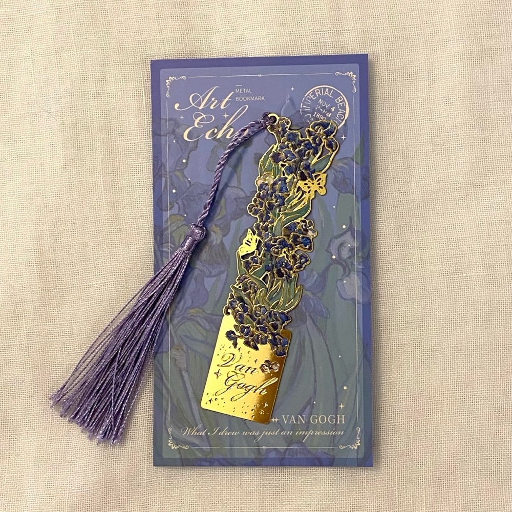 Metal Bookmarks | Choose One Beautifully Inspired by Van Gogh or Monet - Picture 3 of 10